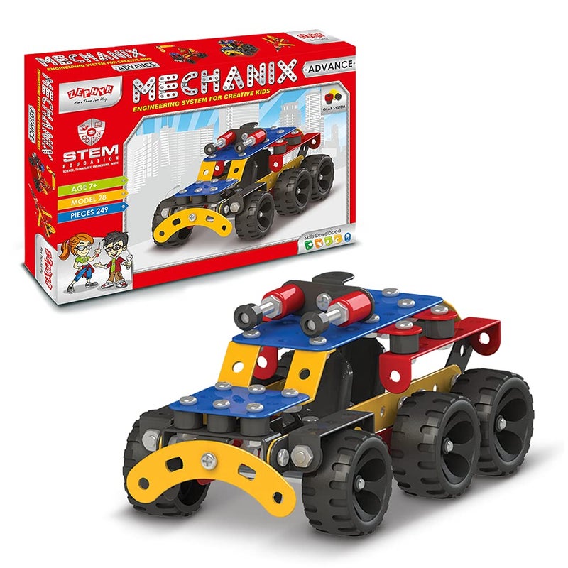 ZEPHYR Mechanix-Advance STEM Educational Toy Building Set for Kids Age 7+ - Image 1
